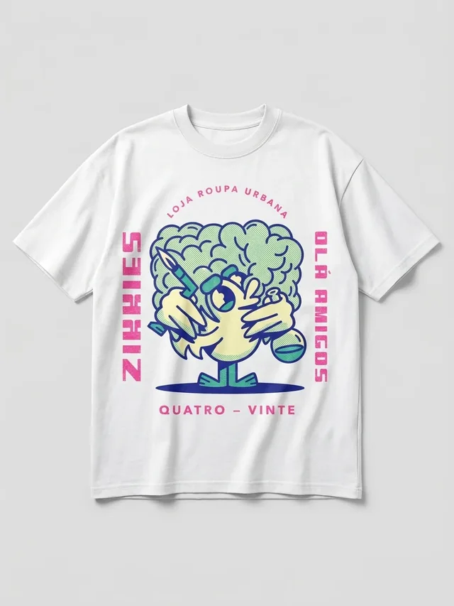 Olá Amigos Quatro-Vinte Tee — Product view