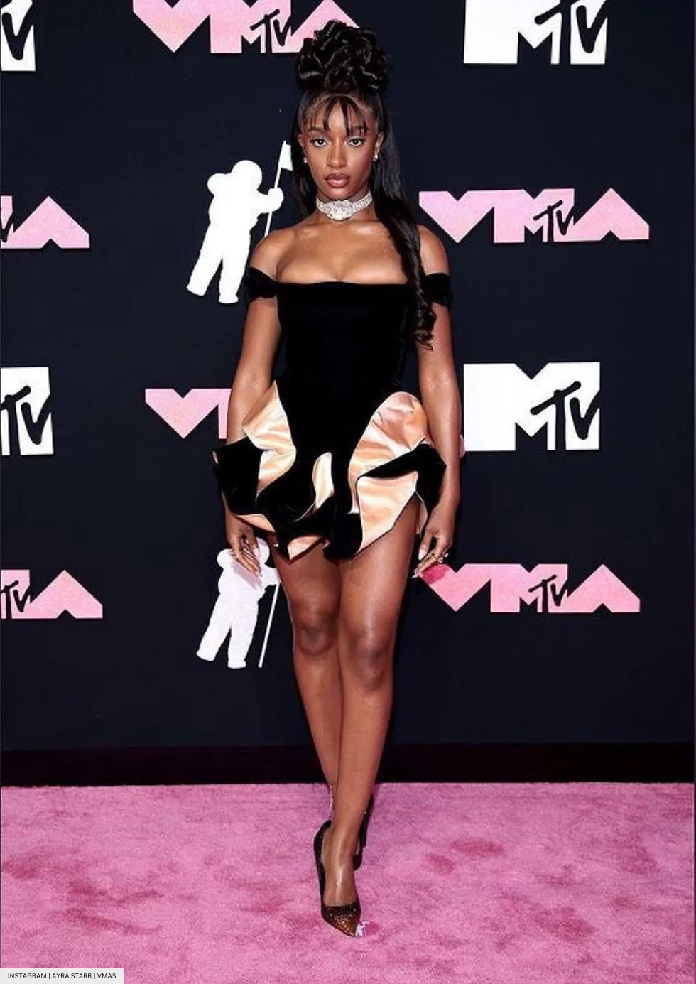 Standout Looks at the 2023 MTV Video Music Awards, ayra starr