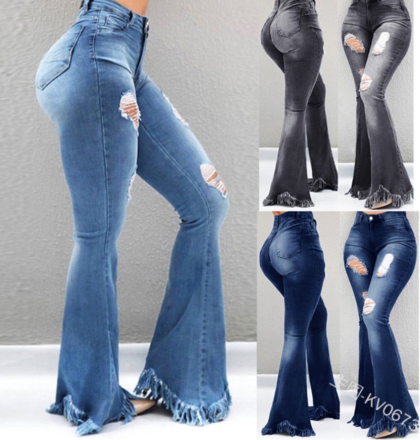 Full Length Bell Bottom Denim