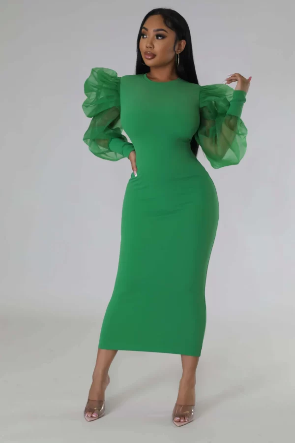 Mesh Puff Bodycon Dress, zikkies clothing store, best boutique in lagos, best boutique in ikeja, buy woman clothes in lagos, shop clothes online, buy male clothes, instagrm shop, legit instagram shop, legit instagram clothes vendor, instagram vendor in lagos, buy clothes with bitcoin in lagos