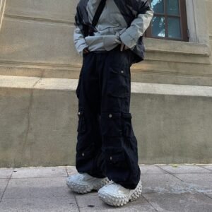 Loose Casual Trousers Straight Mopping Pants