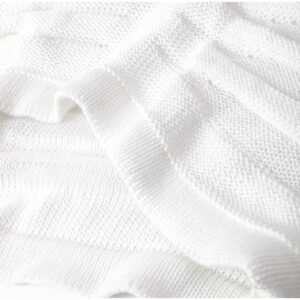 Knit Short-Sleeve See-Through Gown - Image 10